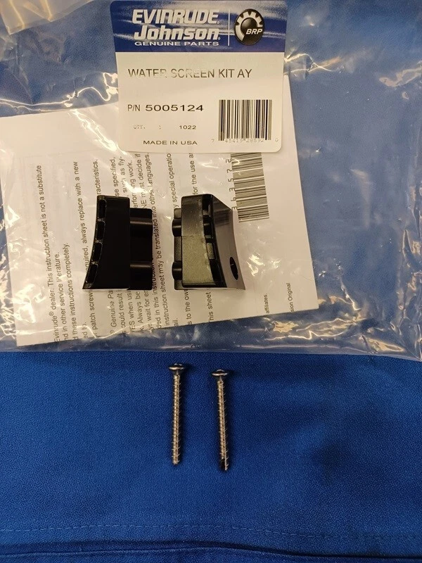 5005124 BRP EVINRUDE JOHNSON WATER SCREEN KIT DEALER SELLING - Image 1 of 1