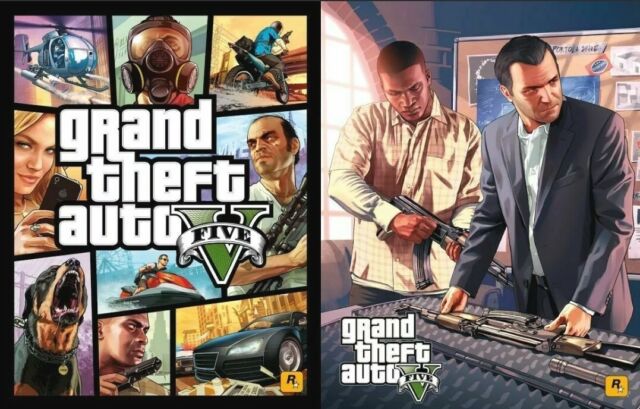 Grand Theft Auto 5 Los Santos County Map 18x28 (45cm/70cm) Poster