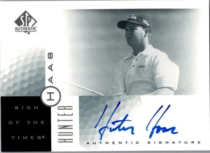 2001 SP Authentic Sign of the Times Hunter Haas #HH Rookie Auto RC - Bild 1 von 2