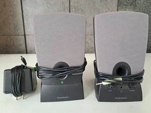 (2) Harman Kardon Multimedia Speakers System And Power Cord - Afbeelding 1 van 4