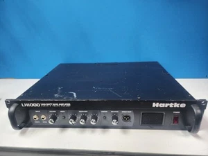 Hartke LH1000 1000w Bass Guitar Amplifier Head w/Power Cable - Picture 1 of 6