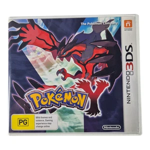 Pokemon Y Version - Nintendo 3DS CASE ONLY + Inserts - NO GAME - AUS PAL - Picture 1 of 5