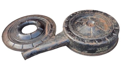 OEM GM Single Snorkel Air Cleaner 4 Barrel Carb Chevy Buick Olds Pontiac  Caddy - Image 1 of 4