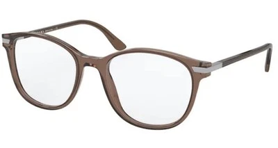 Anteojos para hombre Prada PR 02WV 09F1O1 52 mm marrón transparente Foto 1 de 4