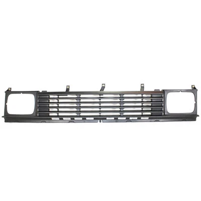 For 1986-1987 D21 Front Center Grills Silver Plastic 62310-01G01 NI1200104 Q Foto 1 de 3