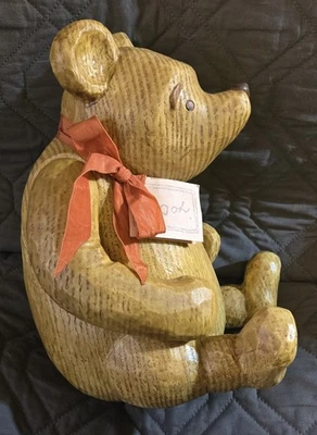 Figura Grande WINNIE THE POOH 11" CHARPENTE Disney Brazos Posables Resina Articulada Foto 1 de 4