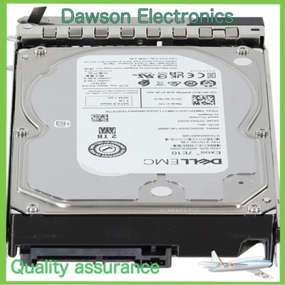 00Y4CD 0Y4CD Dell EMC 2TB 7.2K 6Gbps SATA 3.5'' Hard Drive HDD 14/15/16G KIT - Image 1 of 4