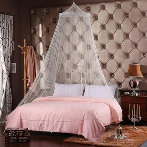 1PCS Mosquito Nets, Insect Bug Protection Bed Canopy Elegant Lace Hanging Curtai - Picture 1 of 5