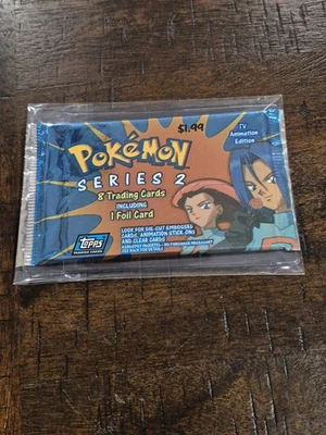 1x Fuera de Uso Topps Pokemon Serie 2 Pack 8cd 1 Foil Team Rocket Art Nuevo Sellado Foto 1 de 3