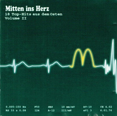 (CD) Mitten Ins Herz - 18 Top-Hits Aus Dem Osten Volume II - Puhdys, City, Karat - Bild 1 von 2