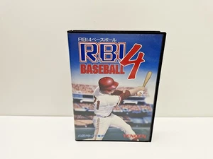 RBI Baseball 4 MEGA DRIVE JAPAN VERSION - Picture 1 of 13