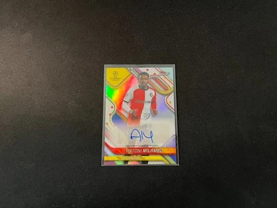 2024-25 Topps Finest UEFA Club Competitions Autograph #BA-AM Antoni Milambo - Image 1 of 2