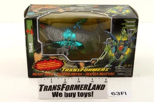 Cybershark Transmetals 2 Sellado MISB MOSC Mega Beast Wars Transformers - Imagen 1 de 3