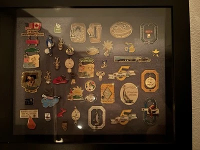 Лот из 40+ винтажных булавок Lions Club Pinbacks памятные булавки 1970-2017 - Изображение 1 из 2