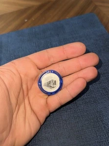 Vtg 1950s N.Y Central Railroad Kellogg’s Premium Magic Eye Flicker Disc Flasher - Picture 1 of 2