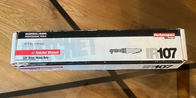 Chiave a cricchetto ad aria compressa Ingersoll Rand IR107 "nuova" - Immagine 1 di 4