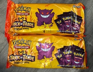 Pokémon Halloween Trucco o Scambio Booster 120 Confezioni /360 Carte 2 Confezioni Sigillate - Foto 1 di 2
