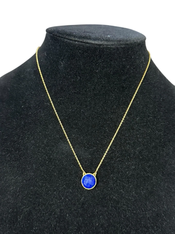 Ожерелье с подвеской в виде лазурита майя Stella & Dot - Изображение 1 из 4