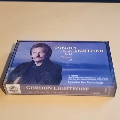 Gord's Gold Vol. II cassette by Gordon Lightfoot (Warner Bros) very nice Foto 1 de 4