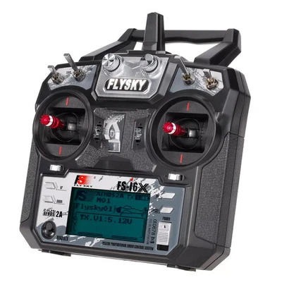 Flysky FS-i6X 2.4GHz 10CH AFHDS 2A RC Transmitter with FS-iA6B Receiver For RC - Image 1 of 4