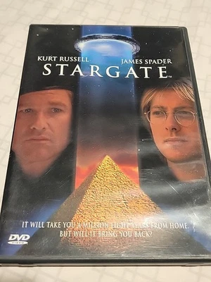 STARGATE (DVD 1994) KURT RUSSELL JAMES SPADER  - LIKE NEW W/INSERT - Image 1 of 2