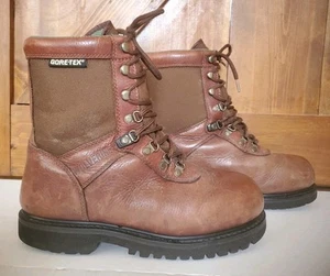 Botas de trabajo W03850 Wolverine para hombre Gore Tex Thinsulate Ultra cuero talla 8W - Imagen 1 de 24
