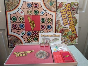 Vintage 1983 Milton Bradley Scavenger Hunt Board Game Complete w/Replaced Doggos - Picture 1 of 10
