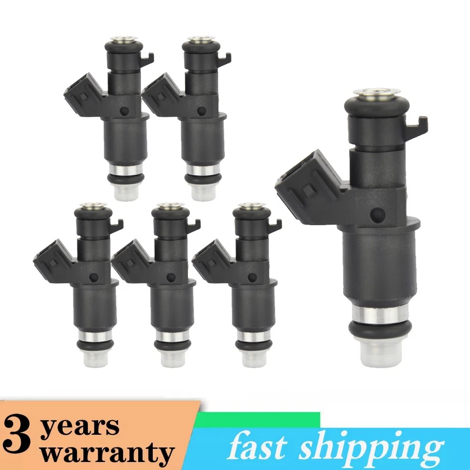 Inyector de combustible 6 piezas para Honda Pilot 2005-2011 Acura TL 2004-2008 MDX 2003-2006 EE. UU. Foto 1 de 4