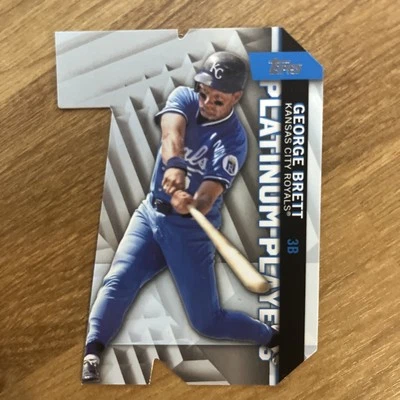 2021 Topps - Topps Platinum Players Die-Cuts George Brett #PDC-8 - Royals HOF - Image 1 of 2