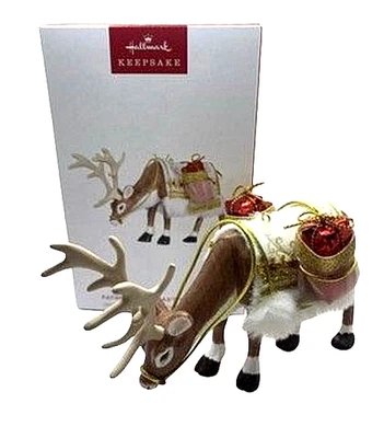 Hallmark 2025 Father Christmas's Reindeer Ltd Ed Keepsake Xmas Ornament NIB