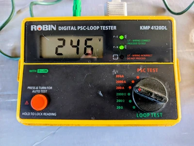 Robin  Digital PSC-loop Tester KPM 4120DL - Image 1 of 2