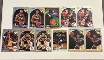 Basketball 11 Card Lot-All Rookie Card From 1990-All stars/Good Players - Image 1 of 4
