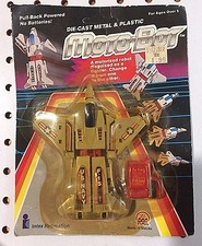 Moto-Bot ~ Die-Cast Robot / Jet ~ Vintage Transformers GoBots Knock-Off 1984