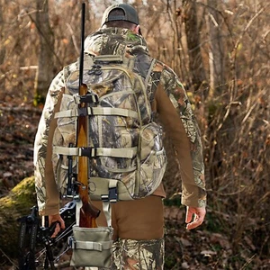 Hunting backpacks for men, waterproof camouflage, durable 35L rifle gun bag - Picture 1 of 10