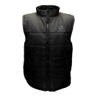John Deere Xx-Large Mens Puffer Polyfill Vest W/ Embroidered Logo - Black
