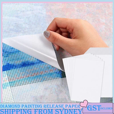50PCS Diamond Painting Release Paper Double-Sided Release Non-Stick Paper Cover - image 1 of 4