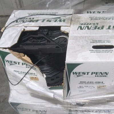 West Penn 25225B 2C 16 AWG Copper Unshielded Speaker Audio Cable Plenum 1000 ft - Image 1 of 4