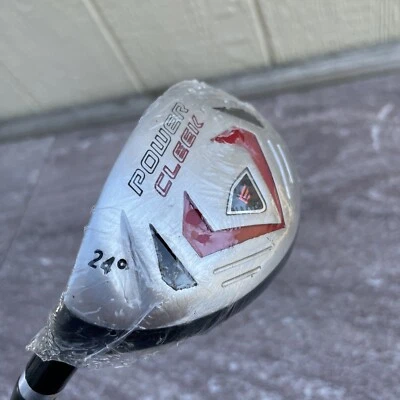 Golf Founders Club Power Cleek 24* híbrido zurdo Reg Flex grafito necesita nuevo agarre Foto 1 de 4