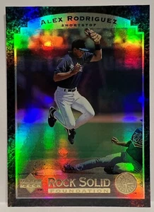 Alex Rodriguez 1996 Upper Deck Holo Rock Solid Foundation Mariners #FS1 RARE - Picture 1 of 6