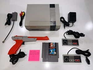 NES Nintendo System Console, New 72 Pin, Zapper, Super Mario Bros / Duck Hunt!! - Picture 1 of 5