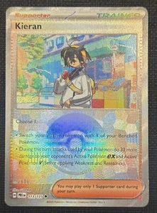 Kieran 113/131 Trainer Pokeball Foil Prismatic Evolutions Pokemon Card TCG NM - Picture 1 of 2
