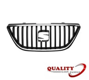 Front Bumper Top Centre Main Grille With Chrome Moulding Seat Ibiza 2008-2012 - Picture 1 of 7