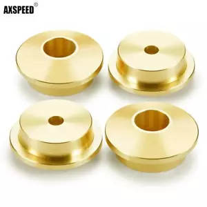 Flyxm Messing Stoßfeder Halter Becher Set 158g für 1:6 RC Axial SCX6 AXI05000 - Bild 1 von 5