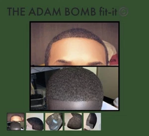 ✅ManWeave STUNNATAPE Toupee Large Top American Made Adhesive SkinBase HandMade🦾 - Picture 1 of 8