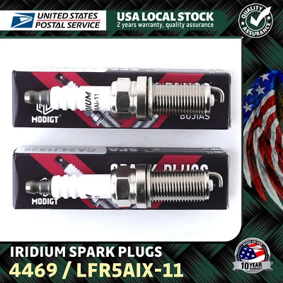 Juego de 8 bujías duraderas LFR5AIX-11 4469 para Nissan NV1500 4,0 L 2012-2018 Foto 1 de 4