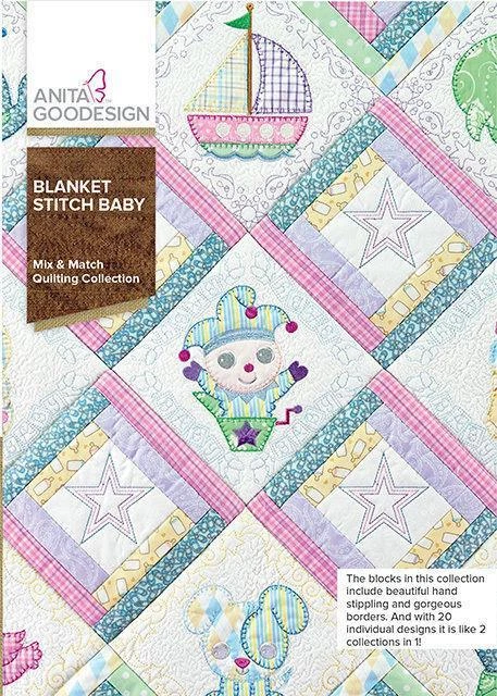 Anita Goodesign Blanket Stitch Baby Embroidery Machine CD NEW 189AGHD - Image 1 of 1