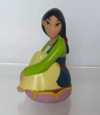 Figura de juguete vintage Disney Mulan goma 2,5" Cosrich Div años 90 coleccionable Foto 1 de 4