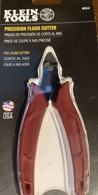 Klein Tools D275-5 Diagonal Cutting Pliers - Flush Cutter - Lightweight- 5" - Image 1 of 4