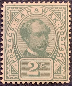 Sarawak Stamp 1899 Used 2c. - Picture 1 of 2