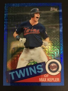 2020 Topps Silver Pack 1985 Topps Chrome Baseball Blue 85C-23 Max Kepler ed/150 - Picture 1 of 2